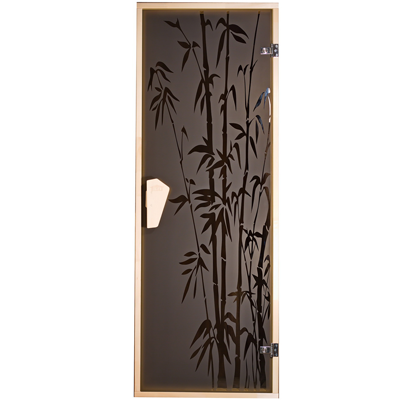 Двери для бани и сауны Бамбуковый лес